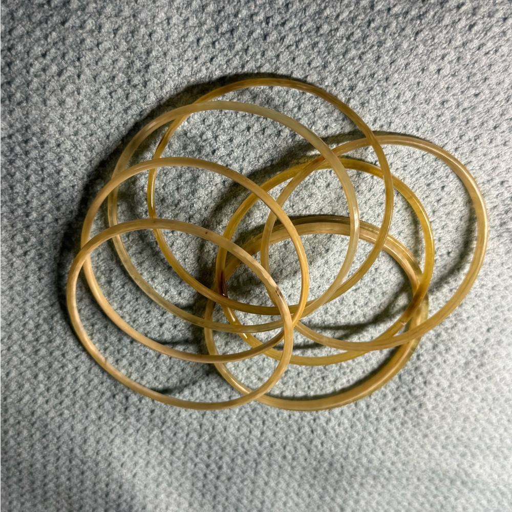 Elegant Gold Bangle Set